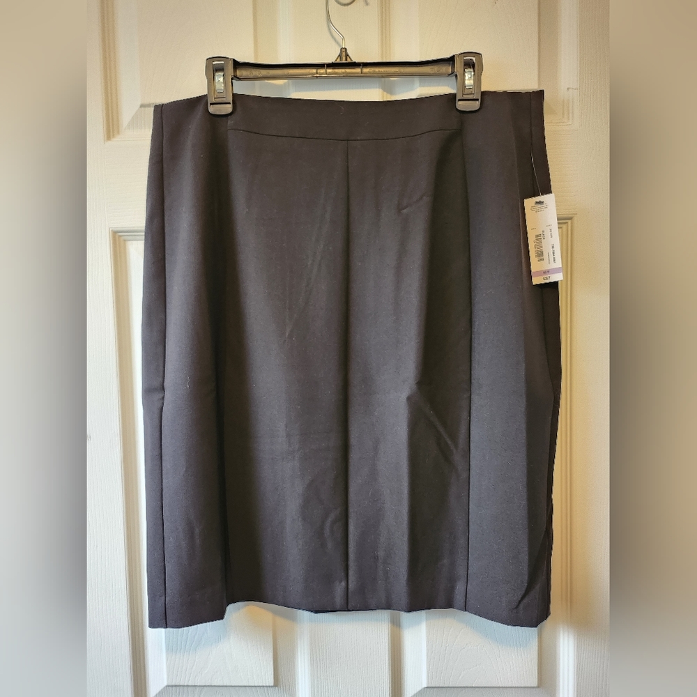 NWT Black Suit Skirt Worthington